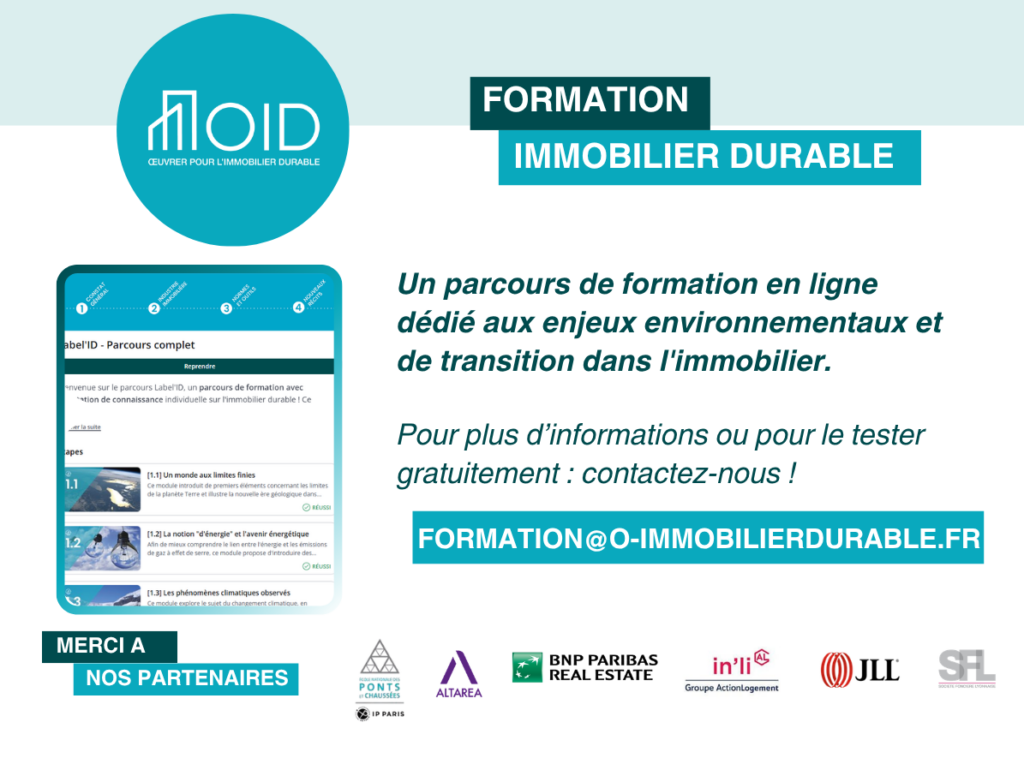 formation immobilier durable OID
