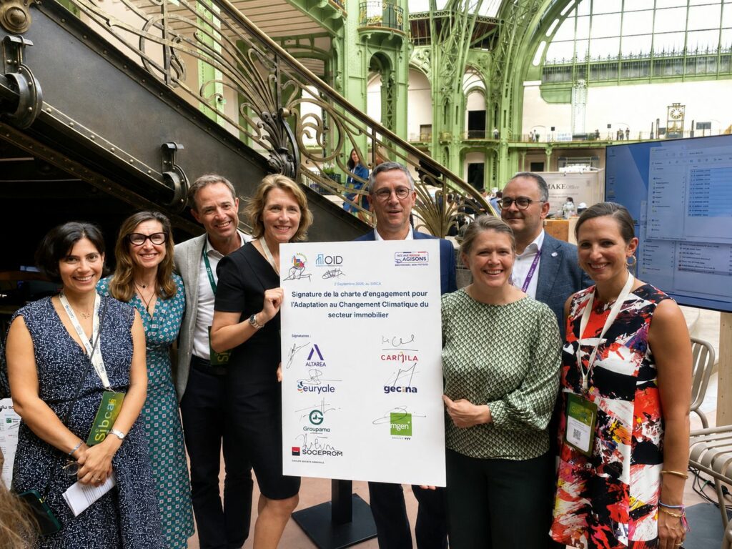 Signature de la charte d'engagement pour l'Adaptation au Changement Climatique du secteur immobilier